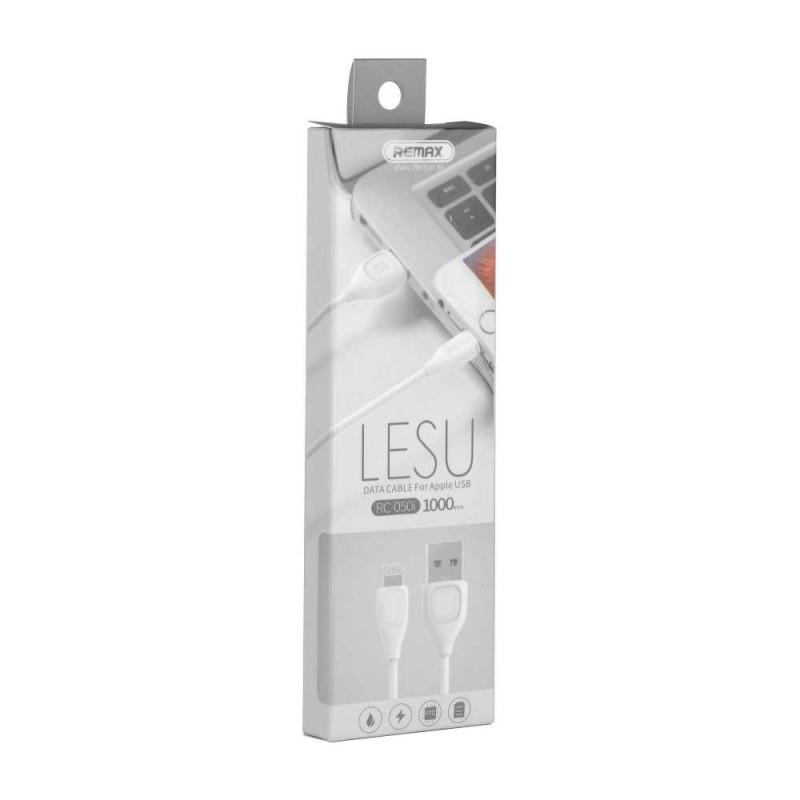 USB kabel na iPhone Lightning 8-pin RC-050i Bílý