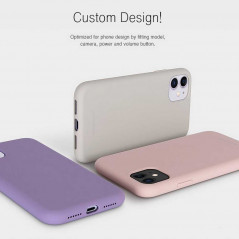 Silicone case na Samsung Galaxy A22 5G MERCURY Silikonový kryt Černý