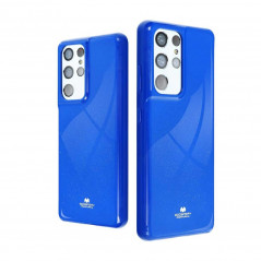 Jelly na Apple iPhone 13 Pro MERCURY kryt TPU Modrý