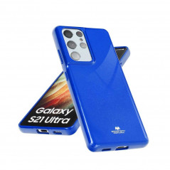Jelly na Apple iPhone 13 Pro MERCURY kryt TPU Modrý