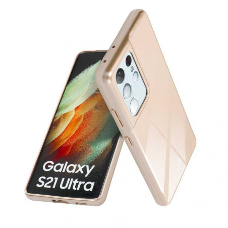 Jelly na Apple iPhone 13 MERCURY kryt TPU Zlatý