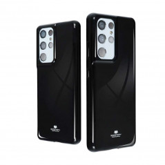 Jelly na Apple iPhone 13 MERCURY kryt TPU Čierny