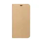 Peněženkové pouzdro LUNA Book Gold na XIAOMI Redmi Note 12 5G Elegantní  Zlatý