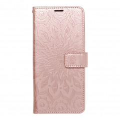 Peněženkové pouzdro MEZZO Book na XIAOMI Redmi Note 12 4G Mandala  Růžovo-zlatý