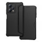 Peněženkové pouzdro Razor Book na XIAOMI Redmi Note 12 Pro Plus 5G Uhlíkové vlákno, Karbonový vzor  Černý