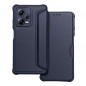 Peněženkové pouzdro Razor Book na XIAOMI Redmi Note 12 Pro Plus 5G Uhlíkové vlákno, Karbonový vzor  Modrý