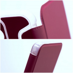 Peněženkové pouzdro Piano Book na XIAOMI Redmi Note 12 Pro Plus 5G Purpurový
