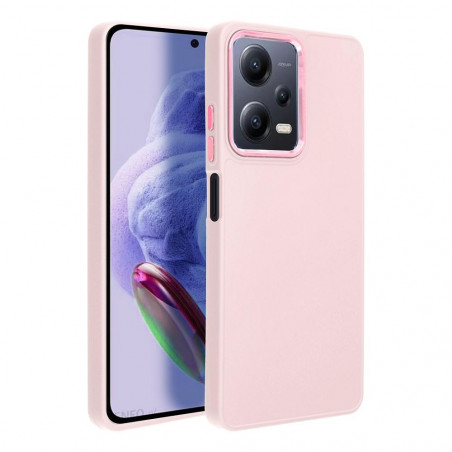 Kryt FRAME na XIAOMI Redmi Note 12 Pro 5G Elegantní  Pudrově růžový