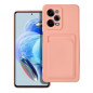 Kryt Card na XIAOMI Redmi Note 12 Pro 5G Růžový