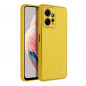 Kryt LEATHER na XIAOMI Redmi Note 12 4G Žlutý