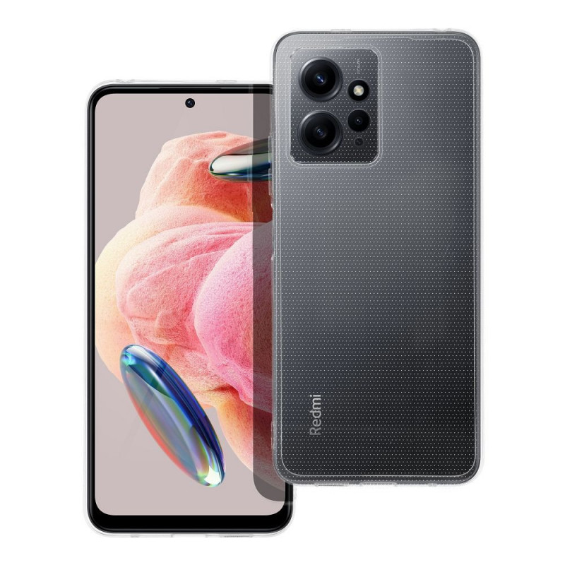 Kryt CLEAR 2mm na XIAOMI Redmi Note 12 4G Průhledný