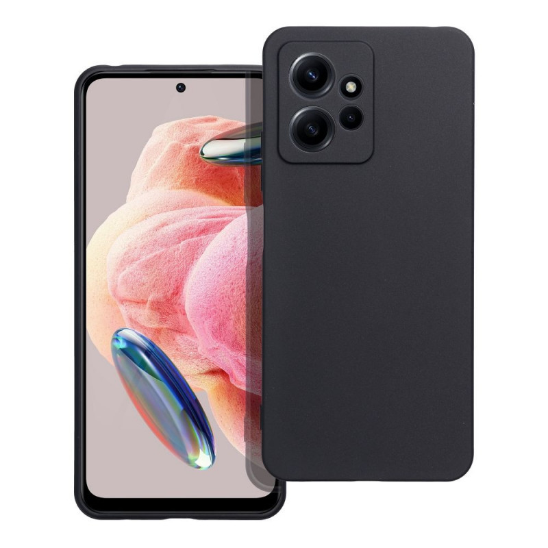 Kryt MATT na XIAOMI Redmi Note 12 4G Černý