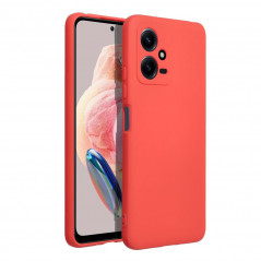 Kryt Silicone na XIAOMI Redmi Note 12 5G Elegantní  Broskvový