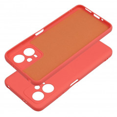 Kryt Silicone na XIAOMI Redmi Note 12 5G Elegantní  Broskvový