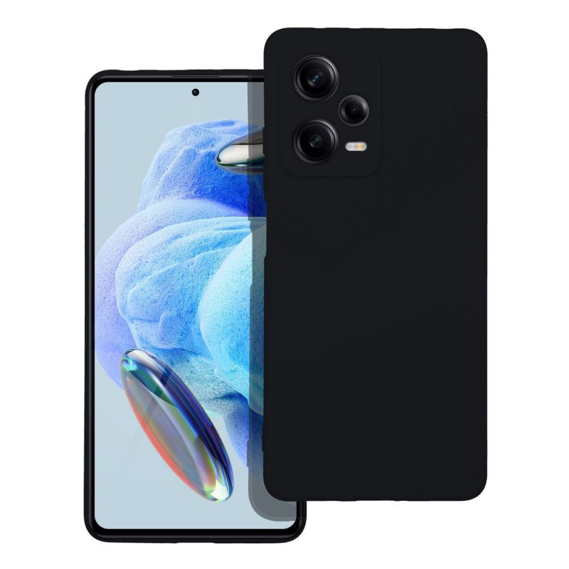 Kryt Silicone na XIAOMI Redmi Note 12 Pro 5G Elegantní  Černý