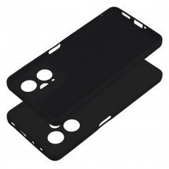 Kryt Silicone na XIAOMI Redmi Note 12 Pro 5G Elegantní  Černý