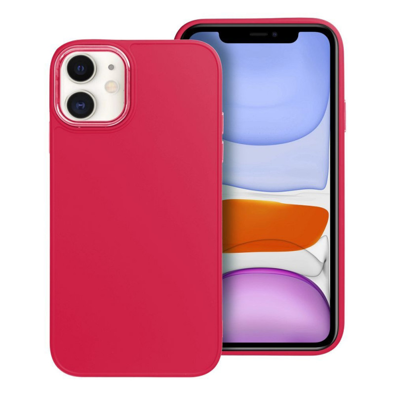 Kryt FRAME na Apple iPhone 11 Elegantní  Purpurový