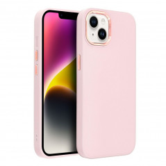 Kryt FRAME na Apple iPhone 12 Elegantní  Pudrově růžový