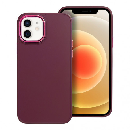 Kryt FRAME na Apple iPhone 12 Pro Elegantní  Fialový (Purple)