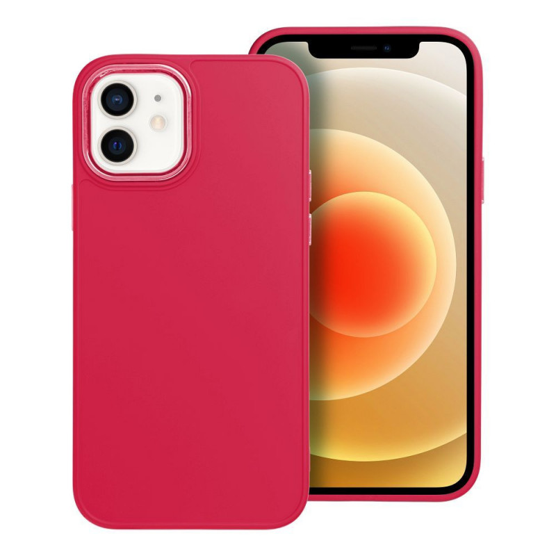 Kryt FRAME na Apple iPhone 12 Pro Elegantní  Purpurový