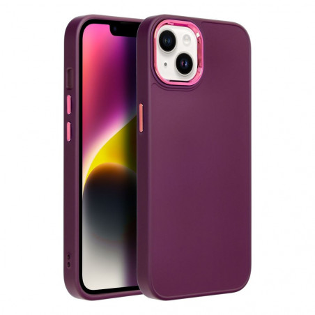 Kryt FRAME na Apple iPhone 13 Elegantní  Fialový (Purple)