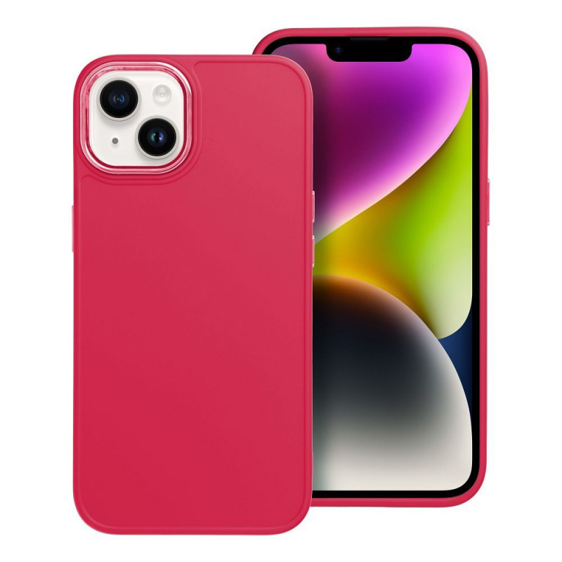 Kryt FRAME na Apple iPhone 14 Elegantní  Purpurový