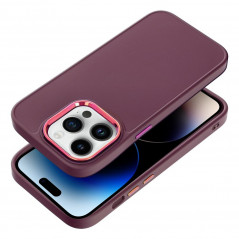 Kryt FRAME na Apple iPhone 14 Pro Elegantní  Fialový (Purple)