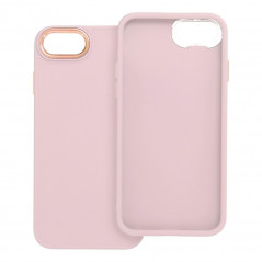Kryt FRAME na Apple iPhone 8 Elegantní  Pudrově růžový