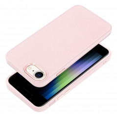 Kryt FRAME na Apple iPhone SE 2022 5G Elegantní  Pudrově růžový