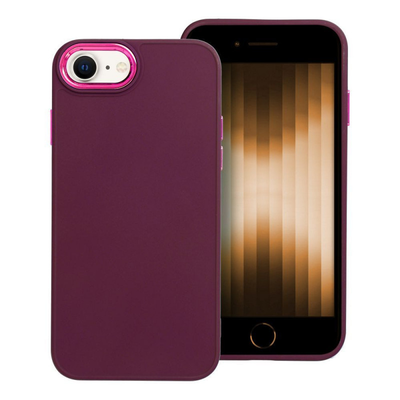 Kryt FRAME na Apple iPhone 8 Elegantní  Fialový (Purple)