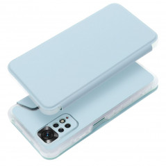 Peněženkové pouzdro Piano Book na XIAOMI Redmi Note 11 Pro 5G Světle modrý