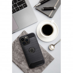 Kryt Carbon na Apple iPhone 14 Pro Max Elegantní  Černý
