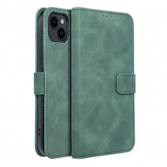 Peněženkové pouzdro TENDER Book na Apple iPhone 14 Plus Zelený