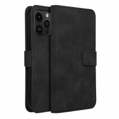 Peněženkové pouzdro TENDER Book na Apple iPhone 14 Pro Max Černý