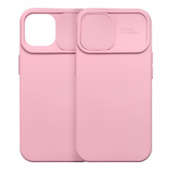 Kryt Slide na Apple iPhone 15 Světle růžový