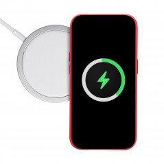 Kryt Leather Mag Cover na Apple iPhone 11 Elegantní  MagSAFE  Červený