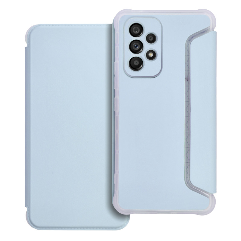 Peněženkové pouzdro Piano Book na Samsung Galaxy A53 5G Světle modrý