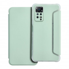 Peněženkové pouzdro Piano Book na XIAOMI Redmi Note 11 Pro 5G Světle zelený