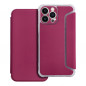 Peněženkové pouzdro Piano Book na Apple iPhone 13 Pro Max Purpurový