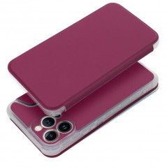 Peněženkové pouzdro Piano Book na Apple iPhone 13 Pro Max Purpurový