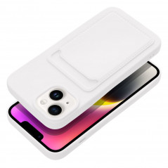 Kryt Card na Apple iPhone 14 Bílý