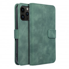 Peněženkové pouzdro TENDER Book na Apple iPhone 14 Pro Max Zelený
