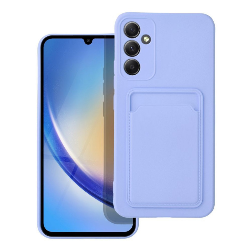 Kryt Card na Samsung Galaxy A34 Fialový (Violet)