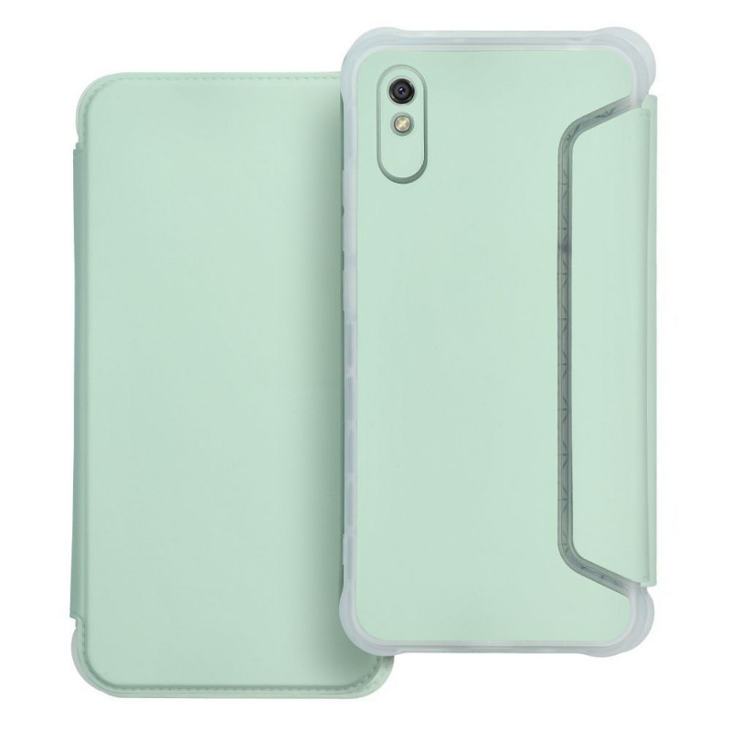 Peněženkové pouzdro Piano Book na XIAOMI Redmi 9I Světle zelený