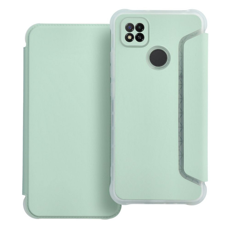 Peněženkové pouzdro Piano Book na XIAOMI Redmi 9I Světle zelený