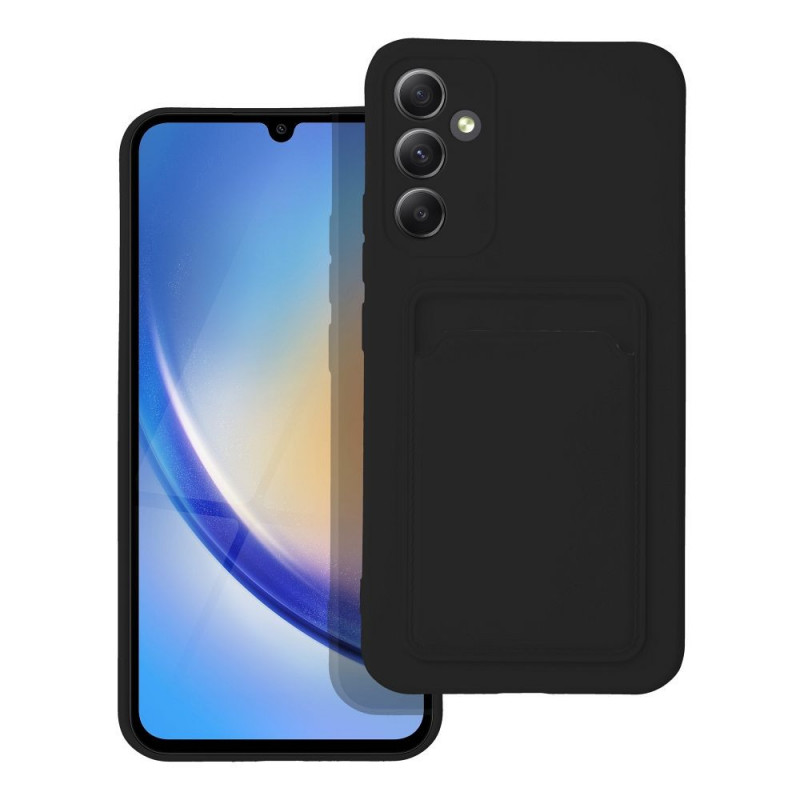 Kryt Card na Samsung Galaxy A34 Černý