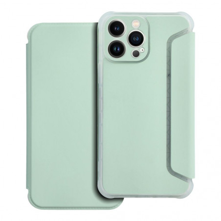 Peněženkové pouzdro Piano Book na Apple iPhone 13 Pro Max Světle zelený
