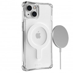 Kryt Urban Armor Gear Plyo na Apple iPhone 13 Prémiové pouzdro  MagSAFE  Průhledný