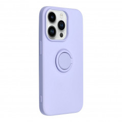 Kryt Silicone ring na Apple iPhone 14 Pro Fialový (Violet)