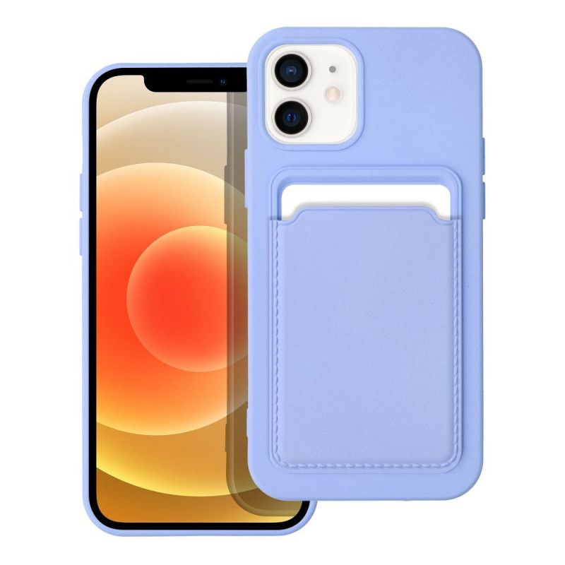 Kryt Card na Apple iPhone 12 Pro Fialový (Violet)